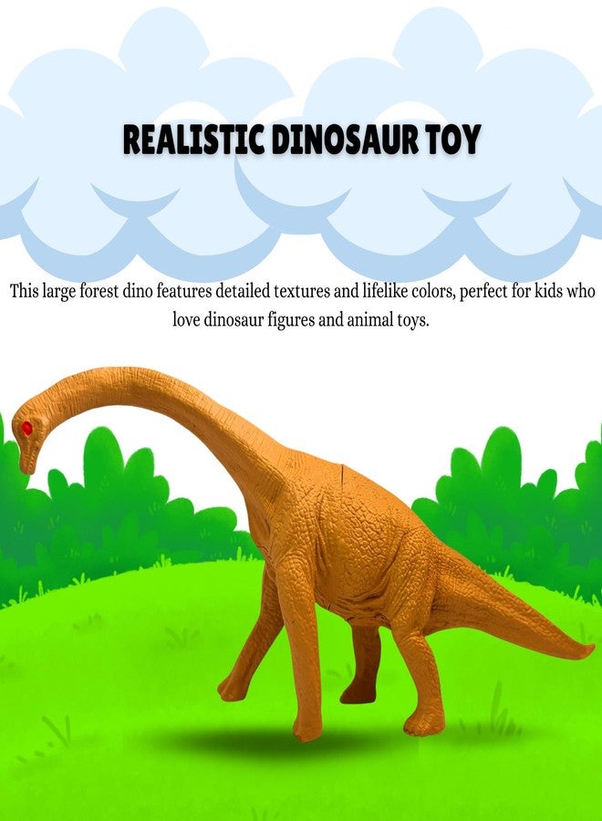 MALLEXO Realistic T-rex Dinosaur Action Figure for Kids 3+| 1Pcs Forest Dino with 7Pcs Jungle Set Accessories Prehistoric Wildlife Animal Figurine Playset for Boys and Girls Birthday Gift for Children - Image 4